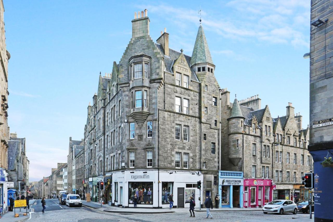אדינבורו Joivy Iconic Colorful Home On The Royal Mile מראה חיצוני תמונה